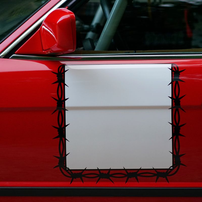 Barbed Wire Frame