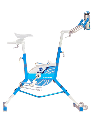 Aquabike bleu et blanc