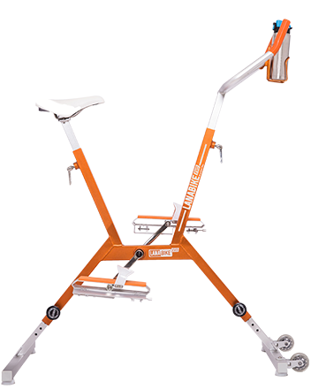 Aquabike orange et blanc 