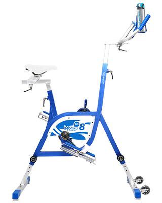 aquabike bleu waterflex home spa