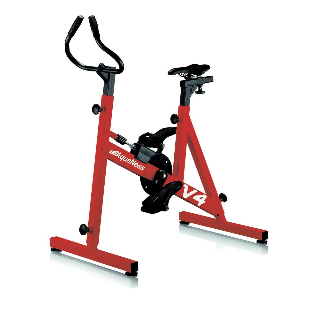 aquabike rouge modèle V4  chez Home spa 