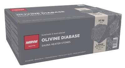 Pierres pour poêle électrique Harvia 20kg Ø 10-15 cm