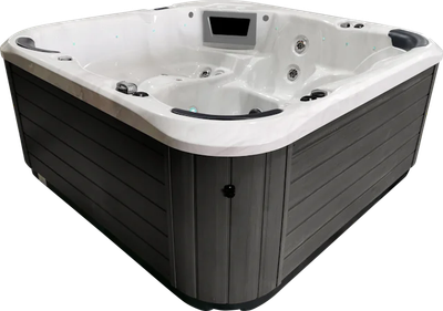 Spa 6 place blanc et extérieur noir home spa