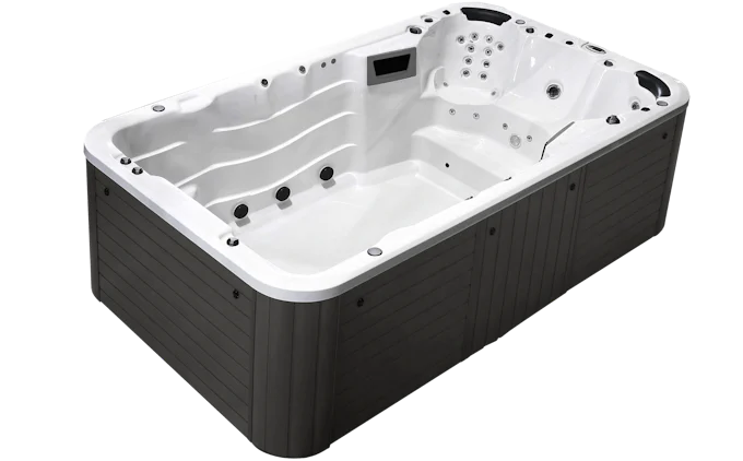 Spa de nage blanc prix discount home spa