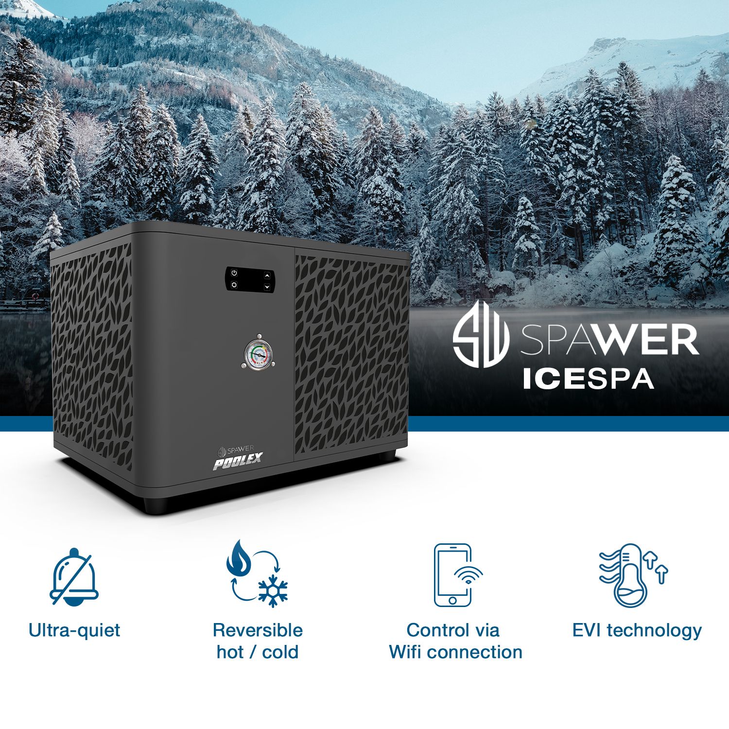 Poolex Spawer IceSpa 7KW