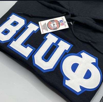 BLU Embroidered Twill Hoody