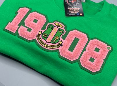 AKA 1908 Chenille Sweatshirt