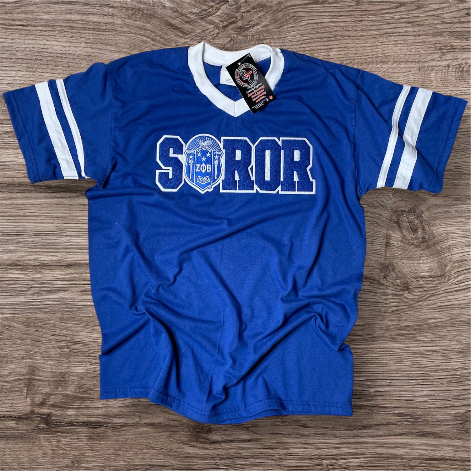 Zeta Soror Chenille Varsity Shirt
