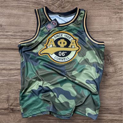 Alpha Phi Alpha Camo Chenille Jersey