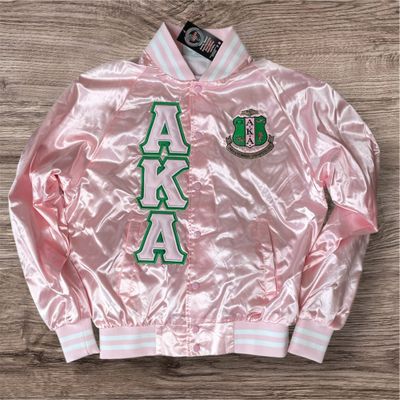 Alpha Phi Alpha Striped Knitted Jacket