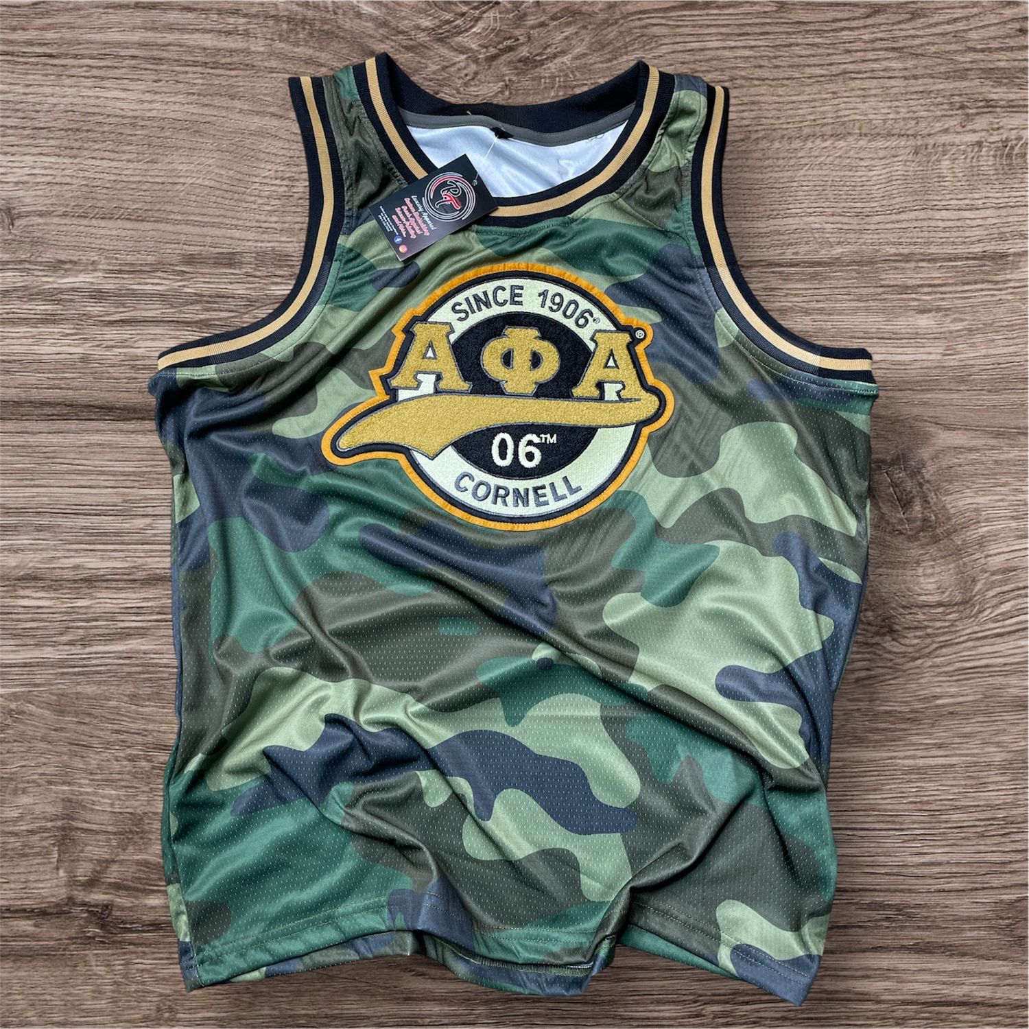 Alpha Phi Alpha Camo Chenille Jersey
