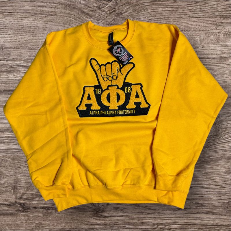 Alpha 06 Hand Chenille Sweatshirt