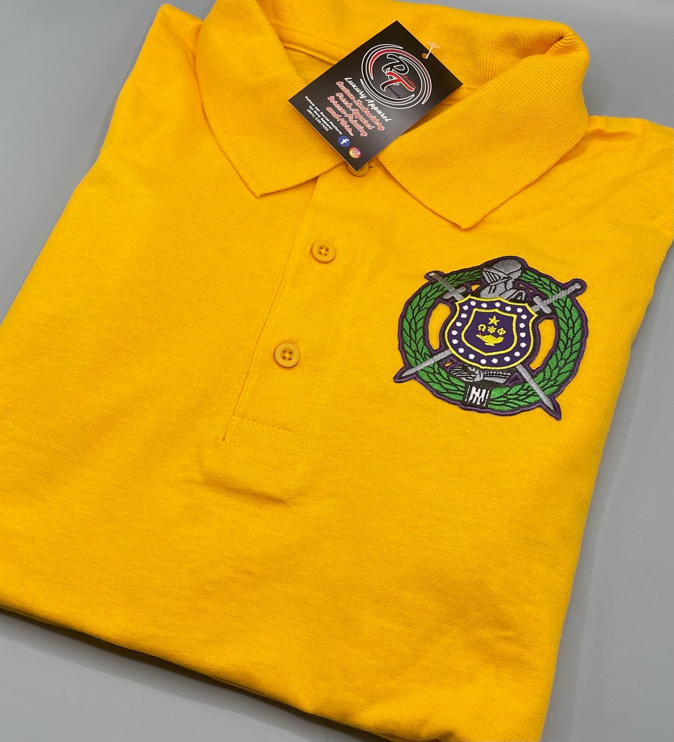 Omega Psi Phi Polo Shirt