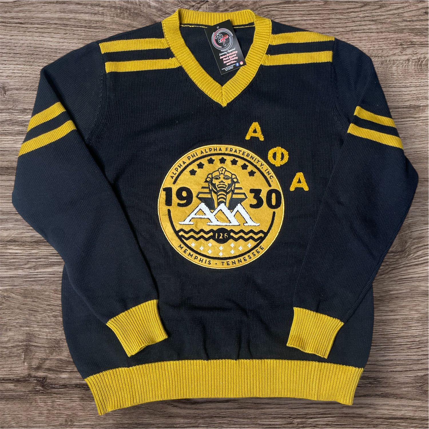 Alpha Phi Alpha Chenille Varsity Sweater (Alpha Delta Lambda)