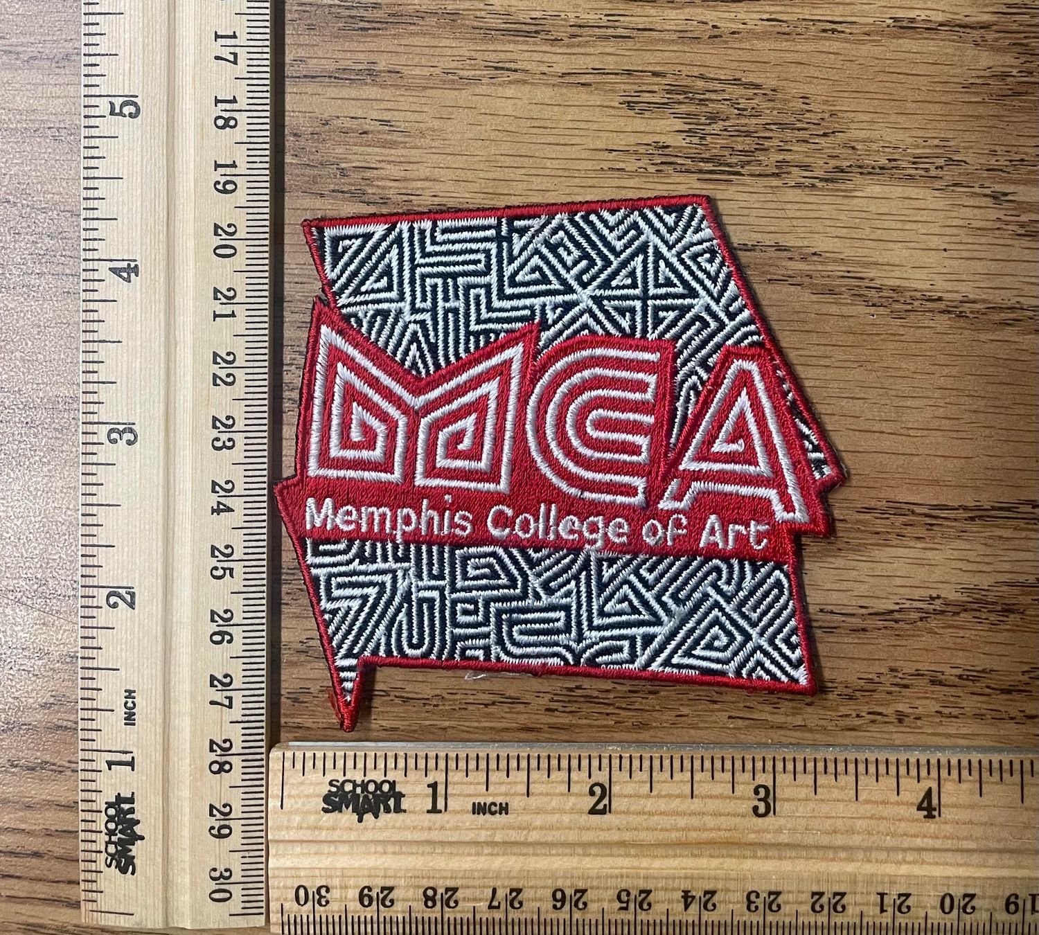 M.C.A Embroidered Patch 3X3