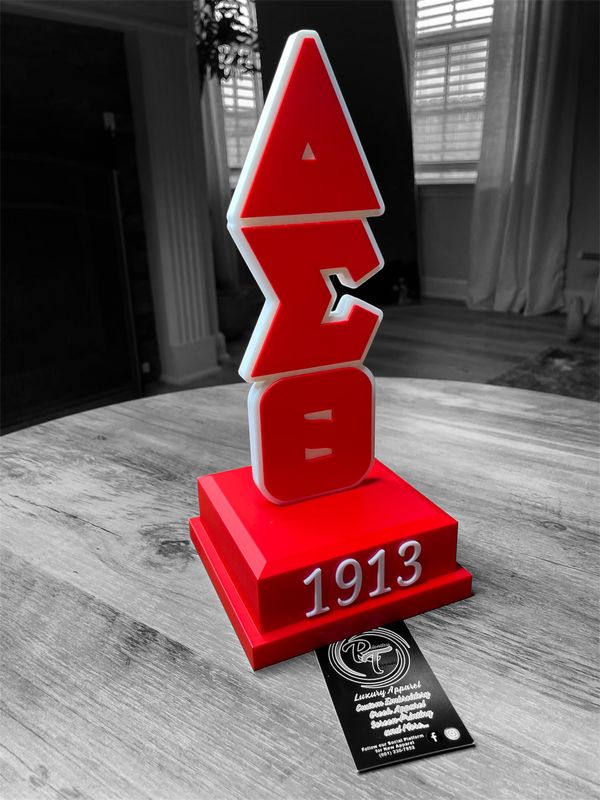 Delta Sigma Theta 1913 3D Display