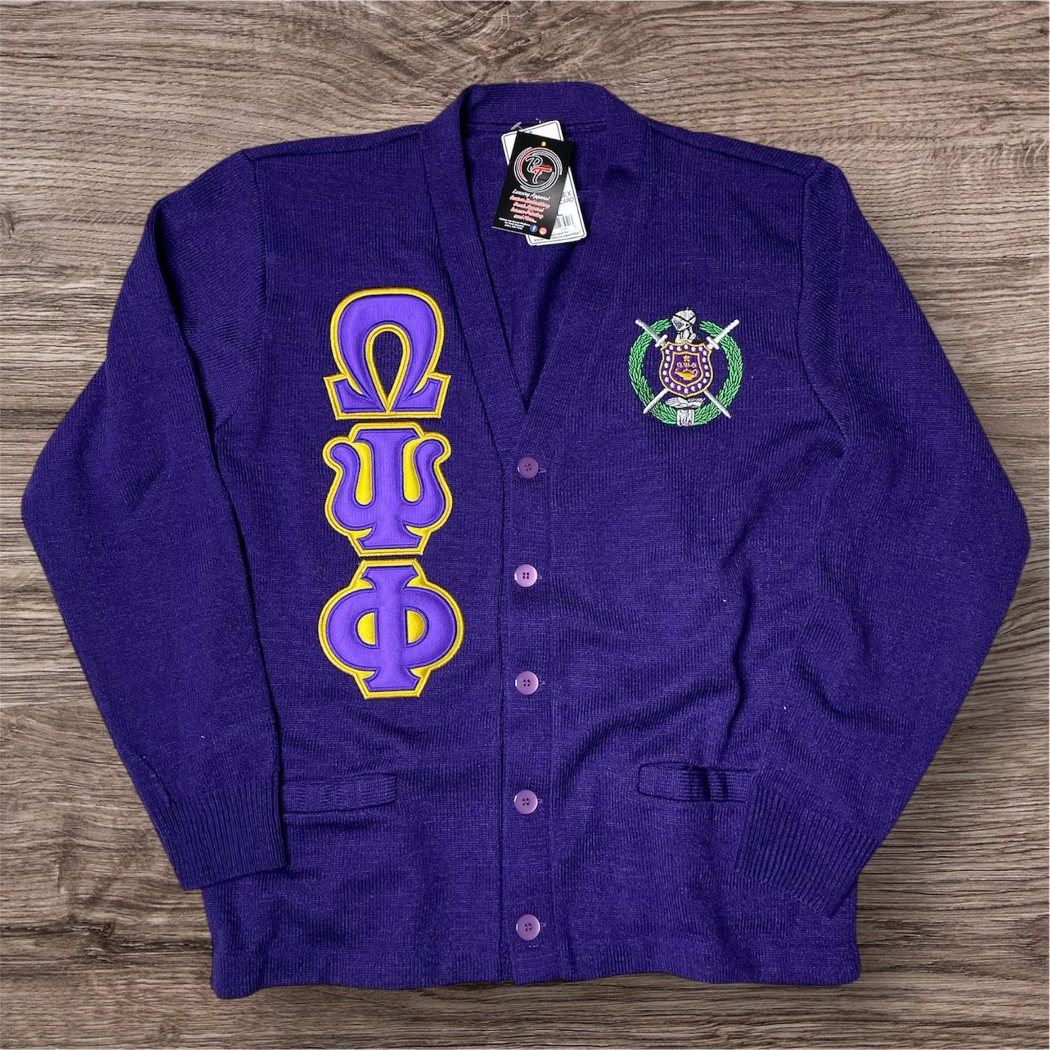 Omega Psi Phi Cardigan