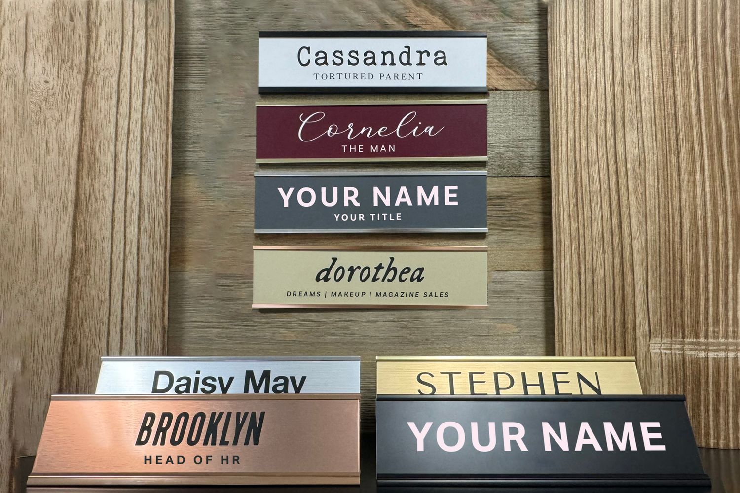 Custom Name Plates