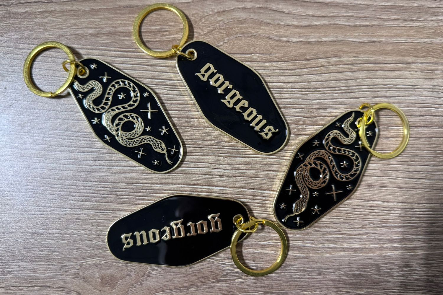 &quot;gorgeous&quot; keychain