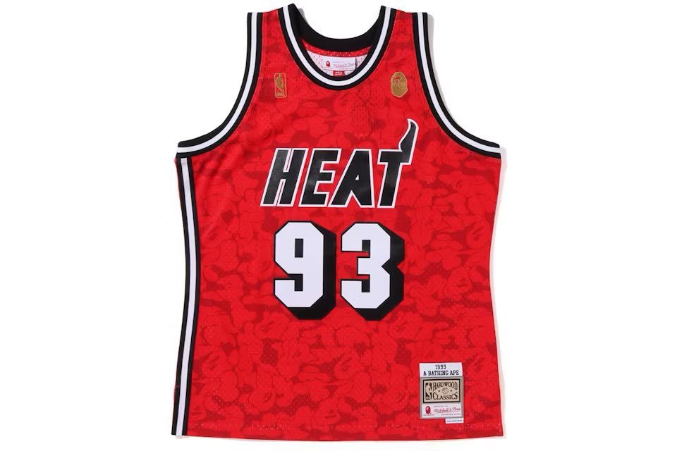 Bape Miami Heat Basketball Jersey