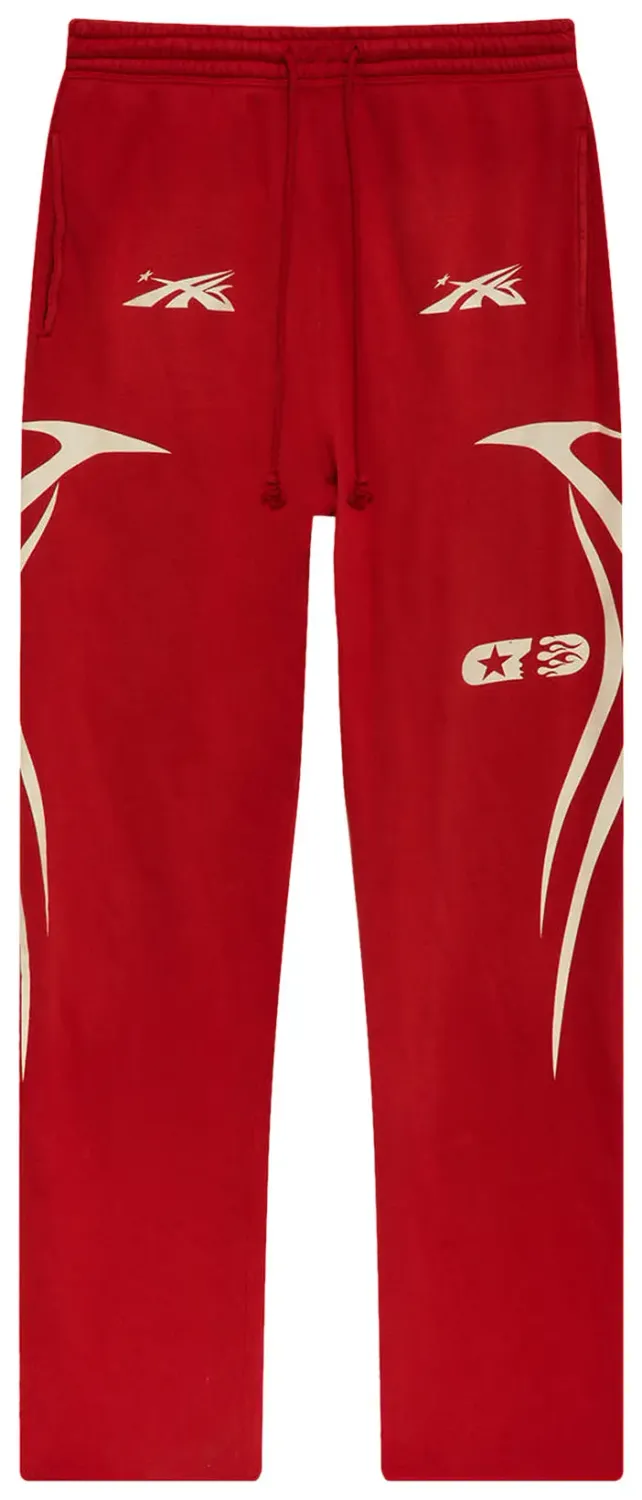 Hellstar Sport Sweat pants Red