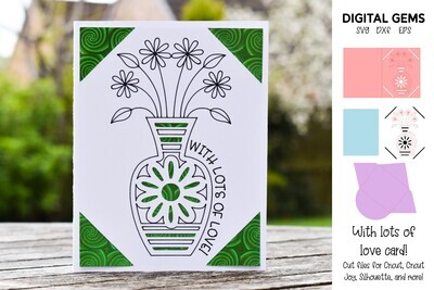 Lots of love card design