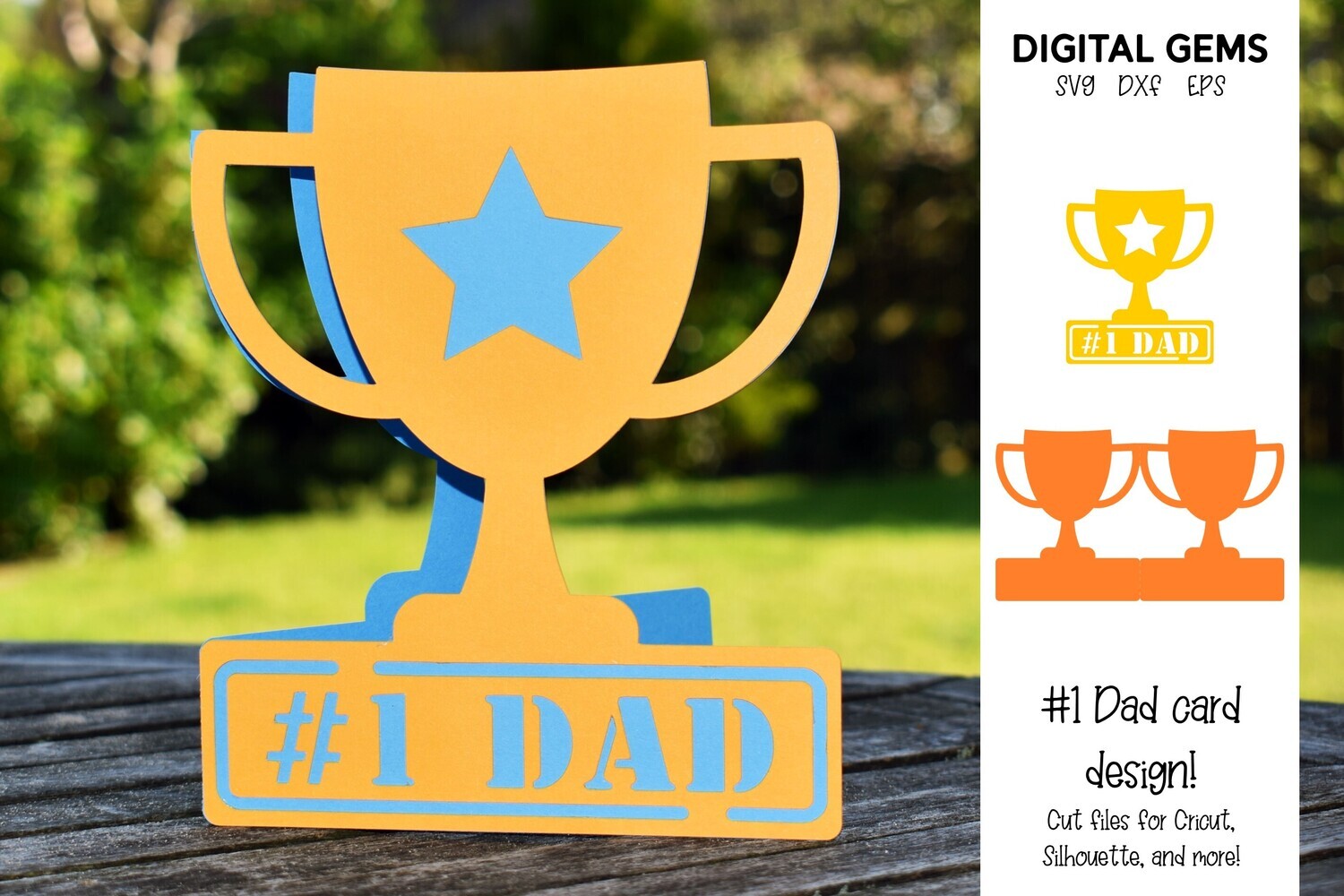 Trophy, Dad card