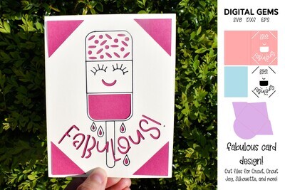 Fabulous Fab card design