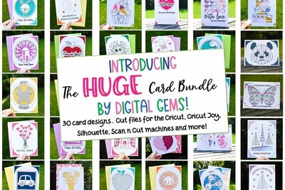 Huge card design bundle