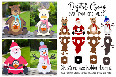 Christmas egg holder bundle