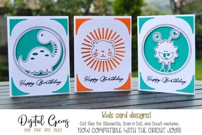 Kids Birthday Card designs