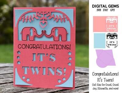 Twins card design