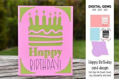 Birthday card design
