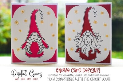 Gnome Christmas cards
