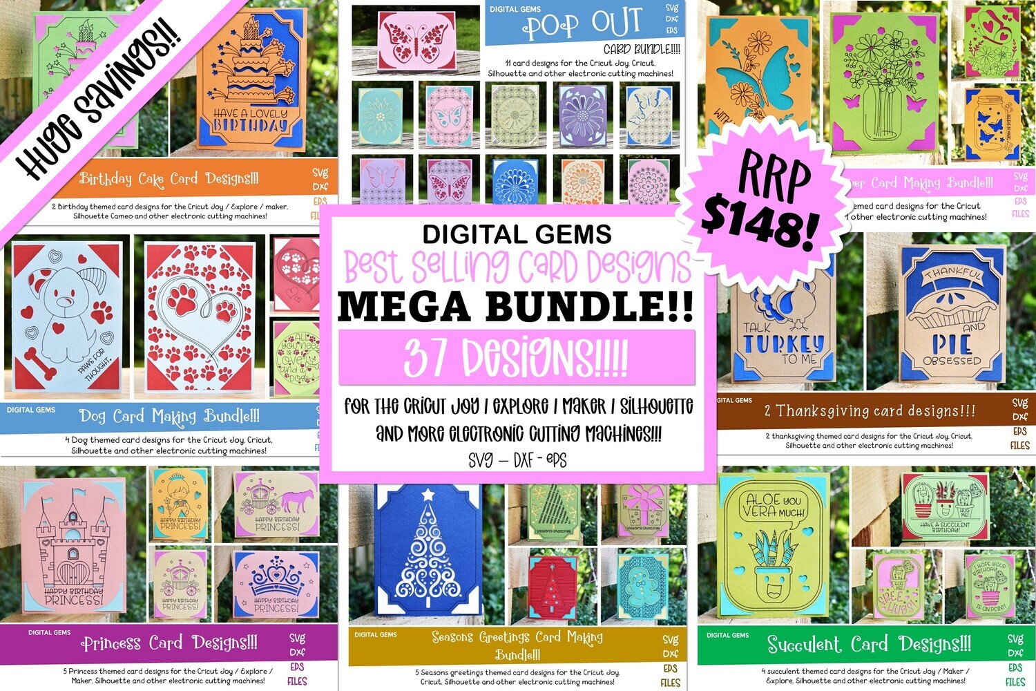 Best seller card design bundle