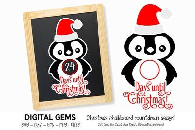 Christmas Countdown, Penguin design