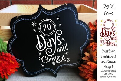 Christmas Countdown design