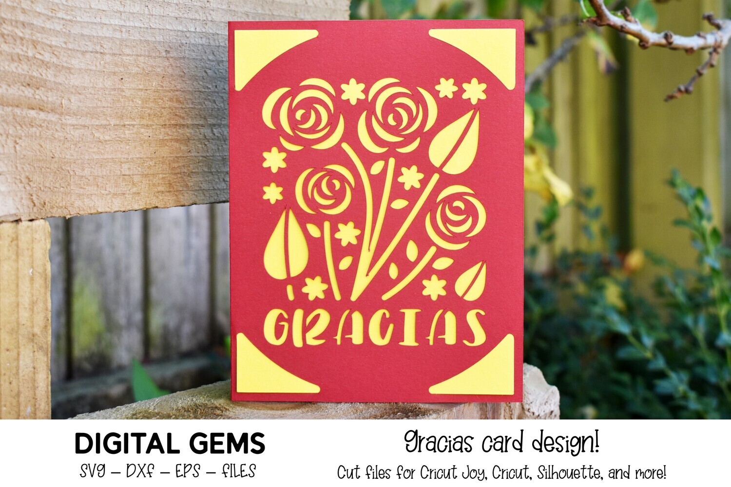 Gracias card design