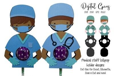Medical worker lollipop / Sucker holders