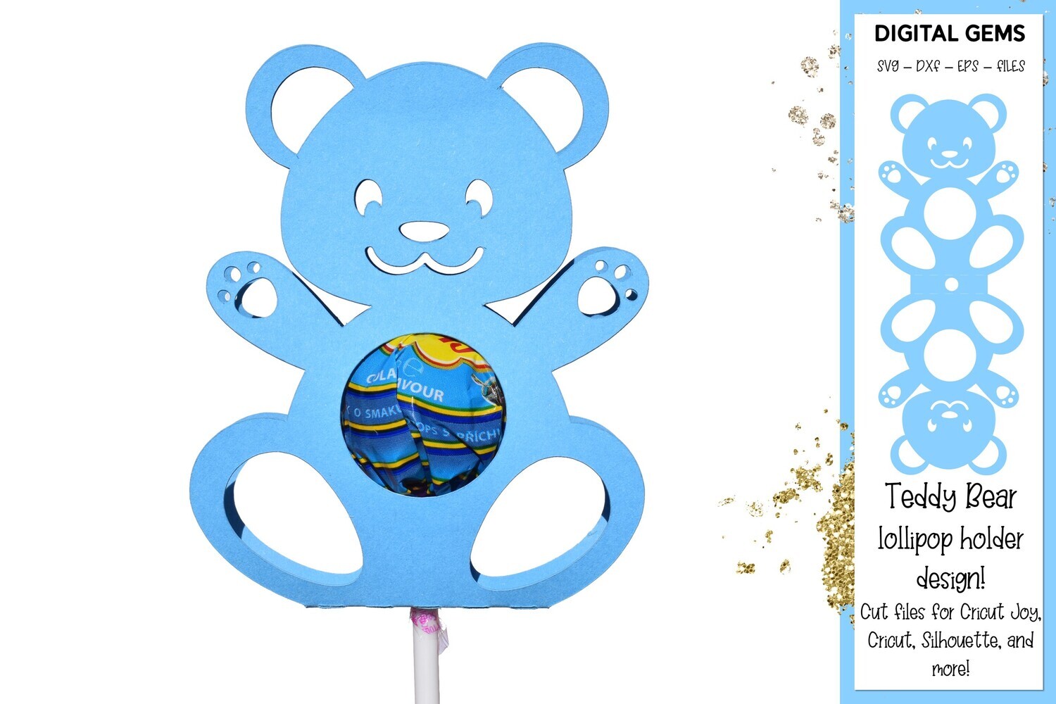 Teddy Bear lollipop / Sucker holder design