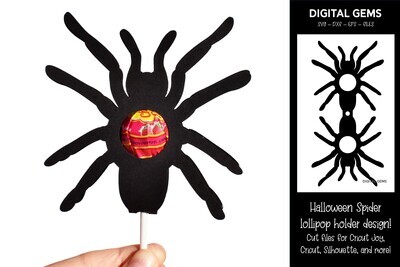 Spider lollipop / Sucker holder design