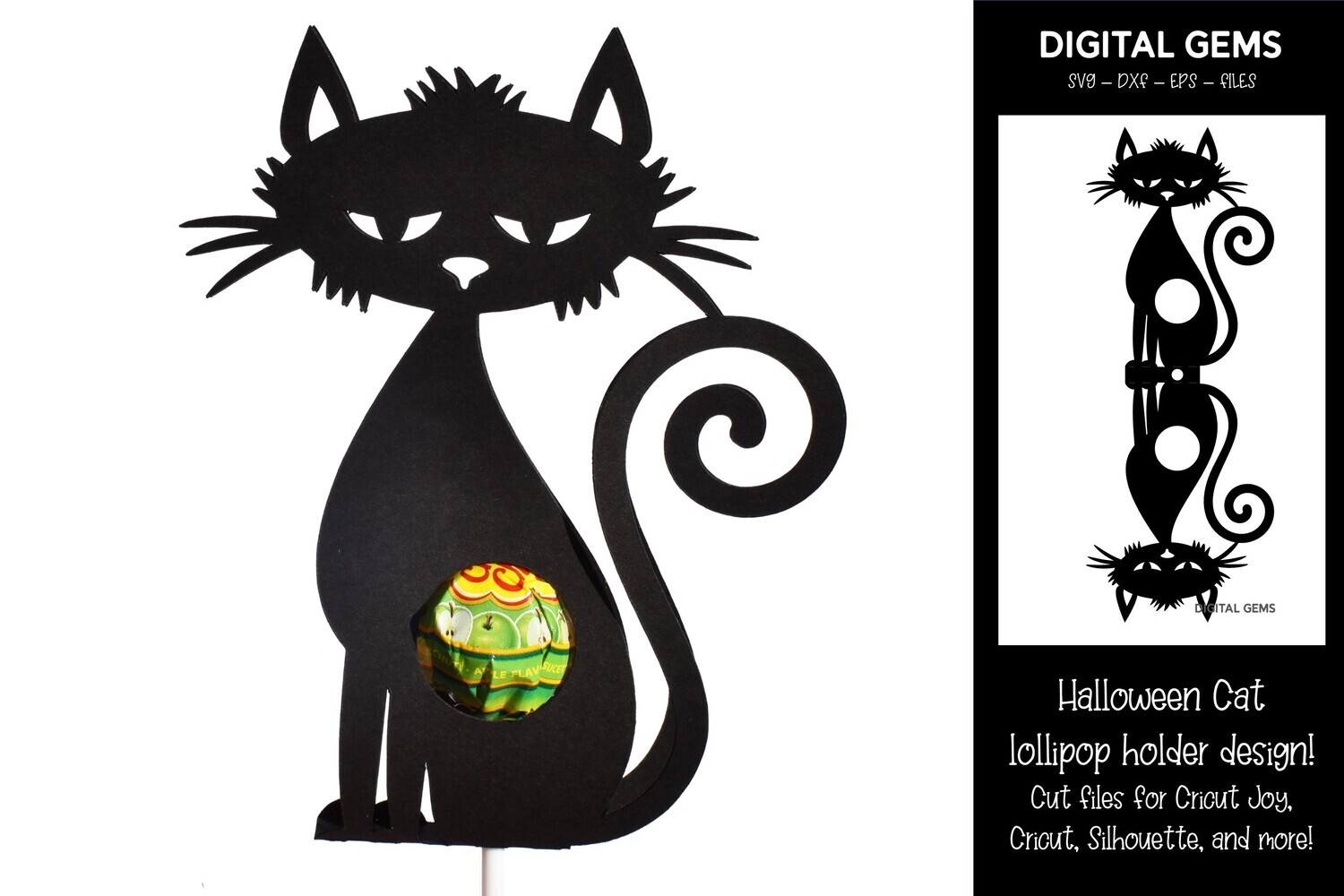 Cat lollipop / Sucker holder design