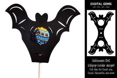 Bat lollipop / Sucker holder design