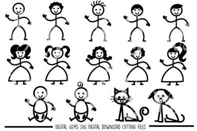 Stick people designs