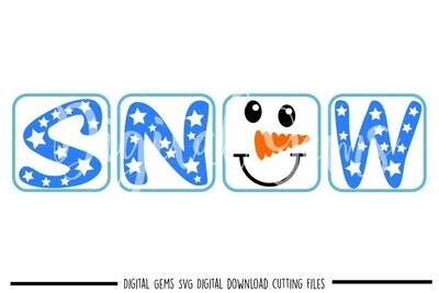 Snow, Snowman design