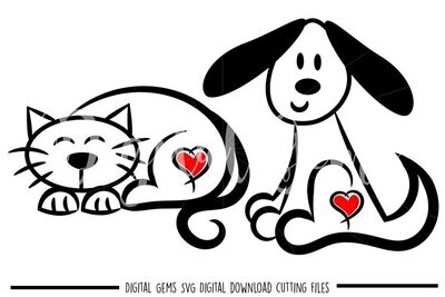 Cat and Dog designs