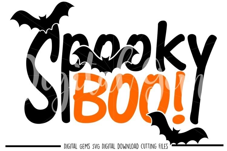 Spooky Boo, Halloween design