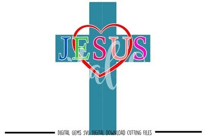 Jesus cross design