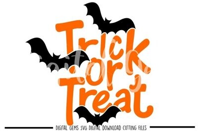 Trick or treat, Halloween design