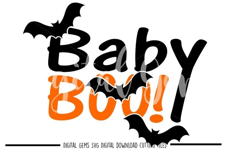 Baby boo Halloween design